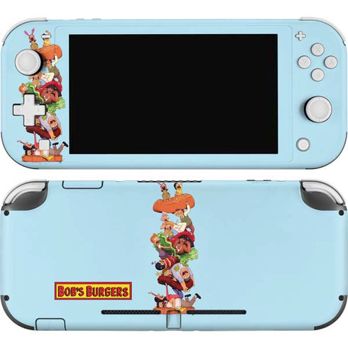 Bobs Burgers Stacked Nintendo Switch Lite Skin